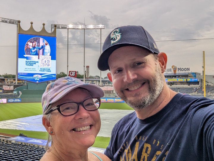 Kauffman Stadium w/ Carlyn
