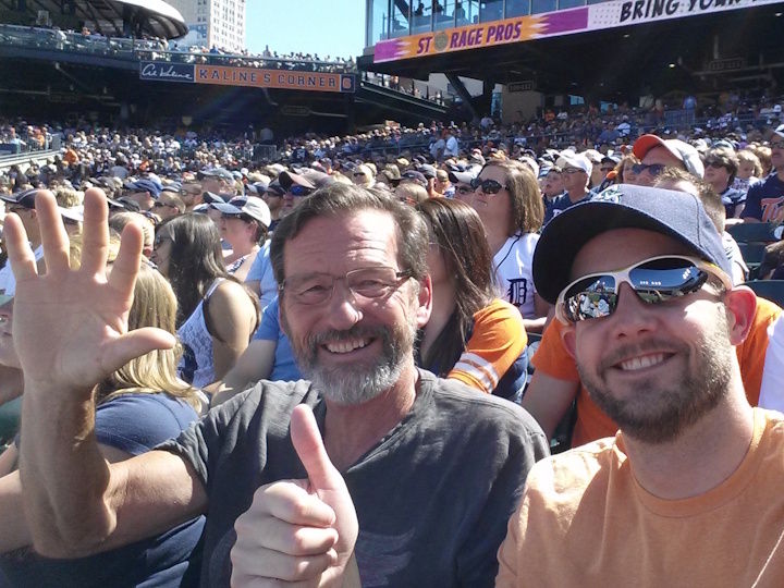 Comerica Park w/ David