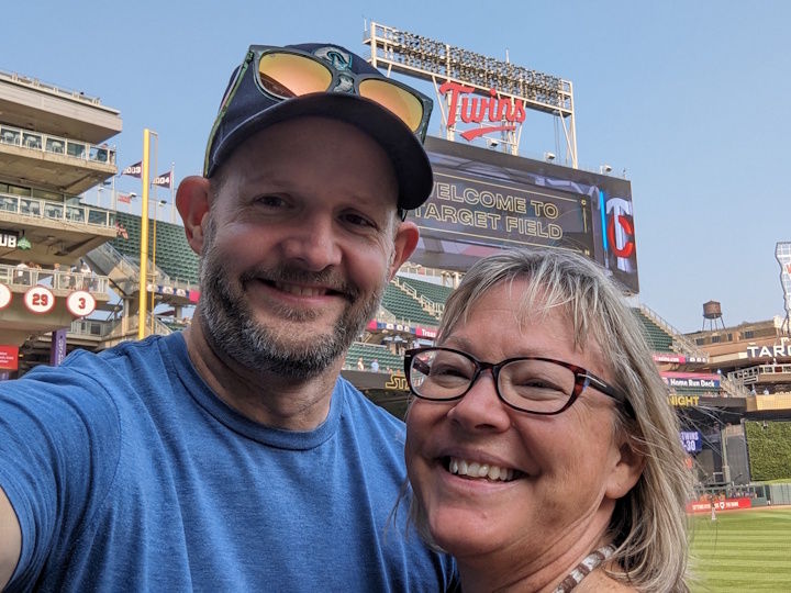 Target Field w/ Carlyn